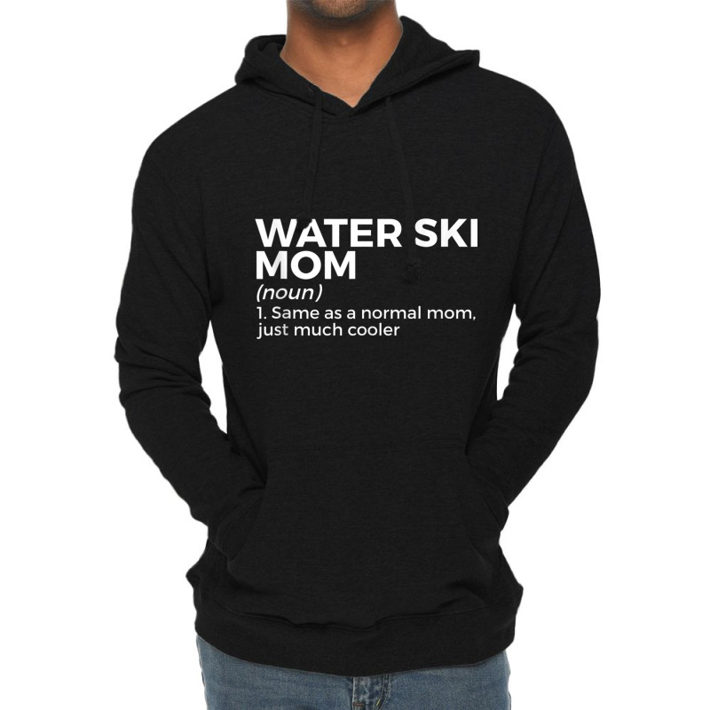 Water Ski Mom Definition Funny Waterskiing Tank Top Lightweight Hoodie by cm-arts | Artistshot