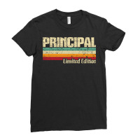 Principal Limited Edition   School Headmaster Headmistress Long Sleeve Ladies Fitted T-shirt | Artistshot