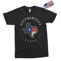 Vintage Stephenville Texas State Flag Map Souvenir Gift Long Sleeve T Exclusive T-shirt | Artistshot