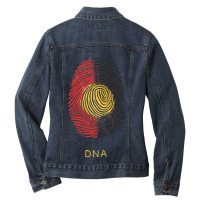 My Family Genius Teacher Ladies Denim Jacket | Artistshot