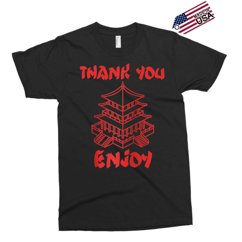 Chinese Food Take Out Thank You Enjoy House Chinese Take Out Raglan Ba Exclusive T-shirt | Artistshot