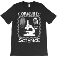 Womens Dna Fingerprint Footprint Microscope Forensic Science V Neck T T-shirt | Artistshot