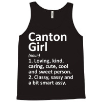 Canton Girl Sd South Dakota Funny City Roots Gift T Shirt Tank Top | Artistshot