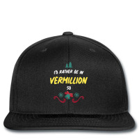 Christmas  Rather Be In Vermillion South Dakota T Shirt Printed Hat | Artistshot