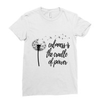 Dandelion Blowing Calmness Is The Cradle Of Power Raglan Baseball Tee Ladies Fitted T-shirt | Artistshot