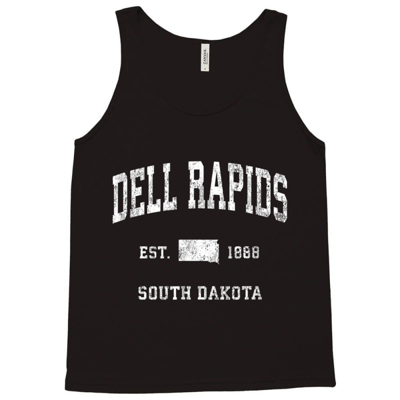 Dell Rapids South Dakota Sd Vintage Athletic Sports Design T Shirt Tank Top | Artistshot