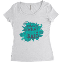 Singer She Said Good Women's Triblend Scoop T-shirt | Artistshot