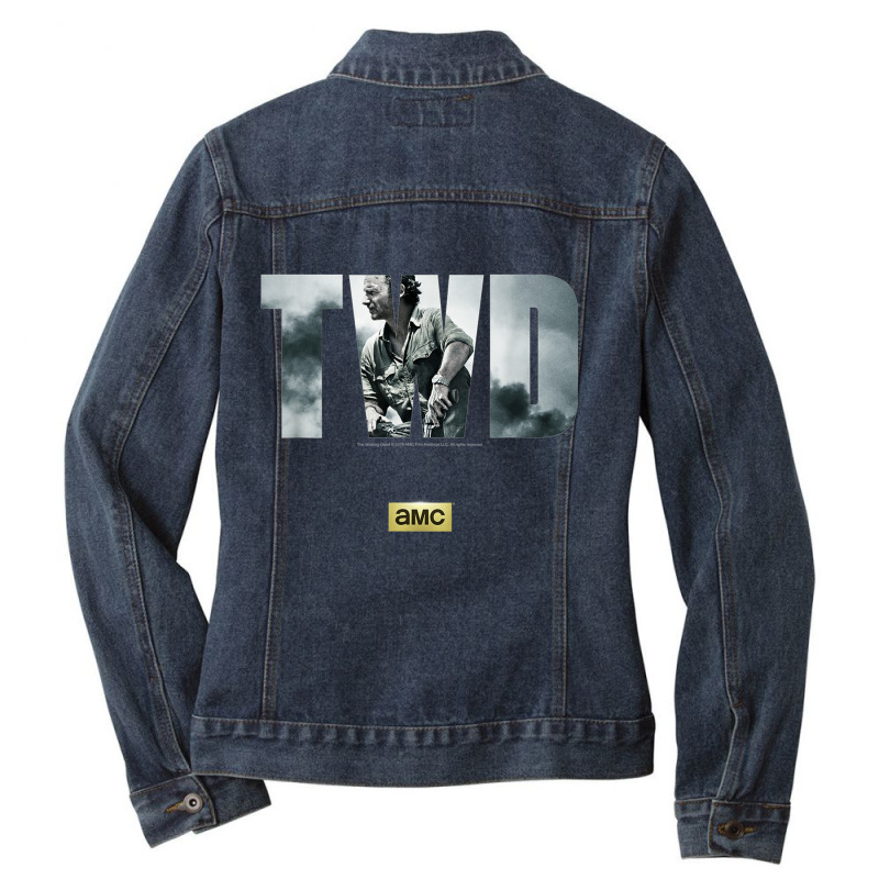 The Walking Dead Season 6 Ladies Denim Jacket by DevynGiorgio | Artistshot