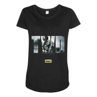 The Walking Dead Season 6 Maternity Scoop Neck T-shirt | Artistshot