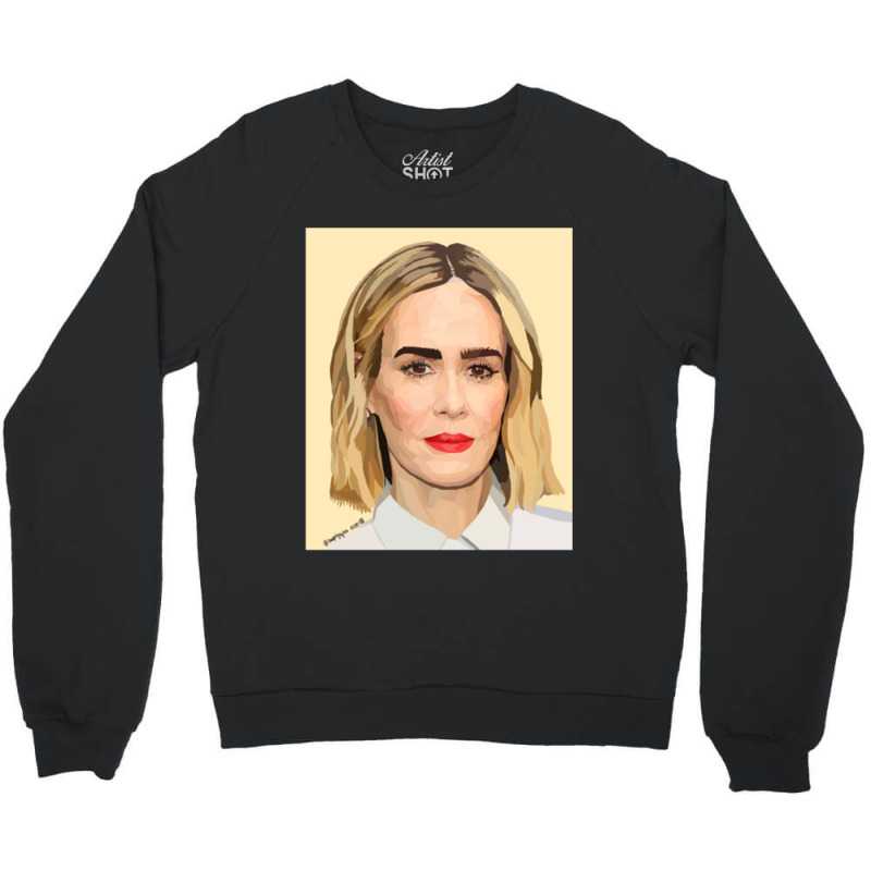 Sarah Paulson Crewneck Sweatshirt by cm-arts | Artistshot