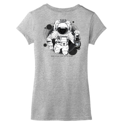 Invasion To Mars Women's V-neck T-shirt Designed By Hadwinmallin