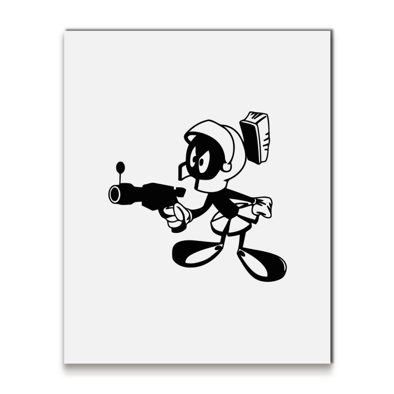 Marvin The Martian Metal Print Vertical | Artistshot