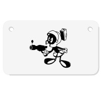 Marvin The Martian Motorcycle License Plate | Artistshot