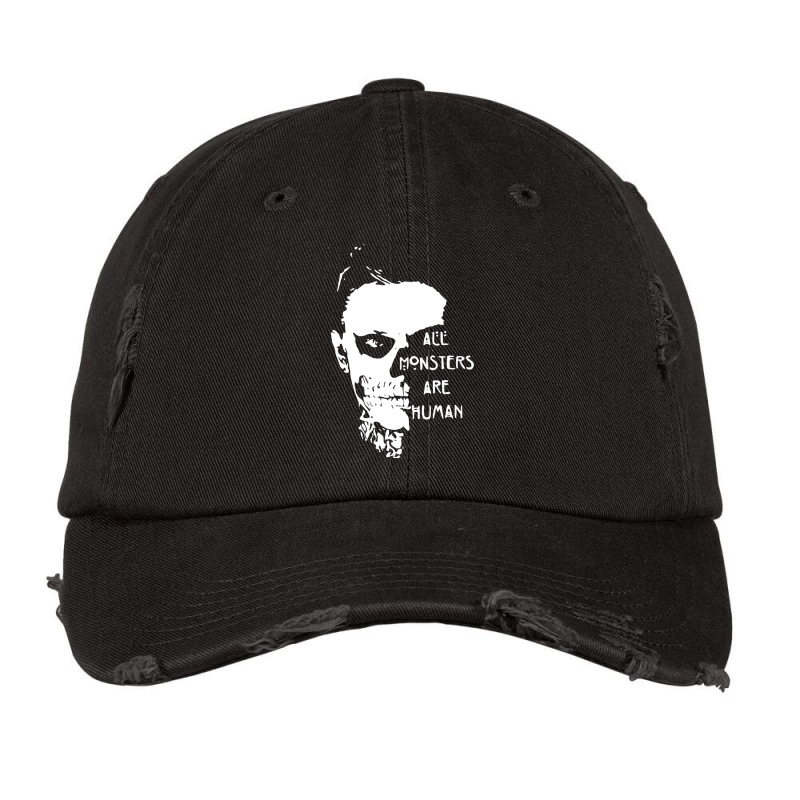 Scary Ever Skull Vintage Cap by cm-arts | Artistshot