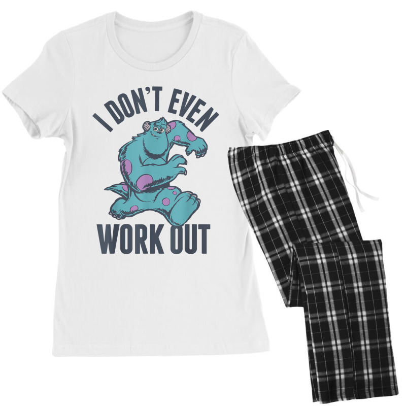 Funny Monsters Inc. Sulley Work Out Graphic Women's Pajamas Set by CharlizeShanon | Artistshot