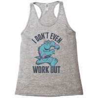 Funny Monsters Inc. Sulley Work Out Graphic Racerback Tank | Artistshot