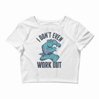 Funny Monsters Inc. Sulley Work Out Graphic Crop Top | Artistshot