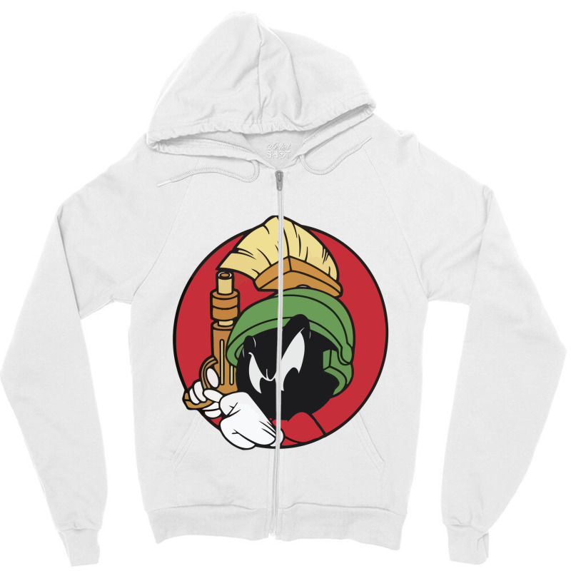 Marvin The Martian Zipper Hoodie | Artistshot