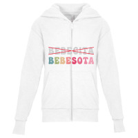 Bebesota Latina Trendy Conejo Malo T Shirt Youth Zipper Hoodie | Artistshot