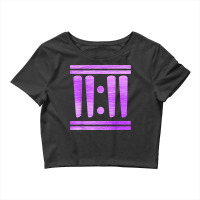 1111 Number Synchronicity Spiritual Awakening Manifestation T Shirt Crop Top | Artistshot