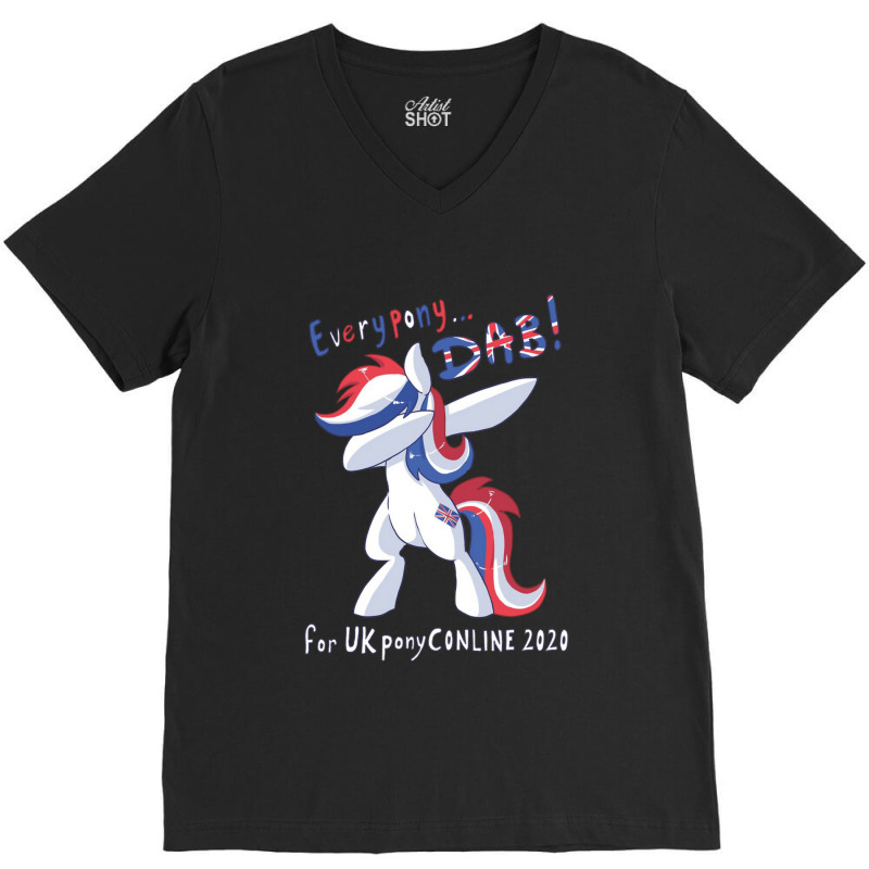 Uk Ponycon V-neck Tee | Artistshot