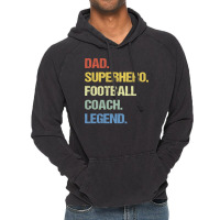 Football Coach Dad 144 Vintage Hoodie | Artistshot