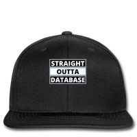 Straight Outta Database T Shirt Printed Hat | Artistshot