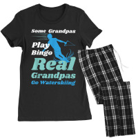 Funny Waterski Some Grandpas Play Bingo Women's Pajamas Set | Artistshot