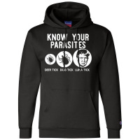 Know Your Parasites Antitrump Resist T  Funny Gift Champion Hoodie | Artistshot