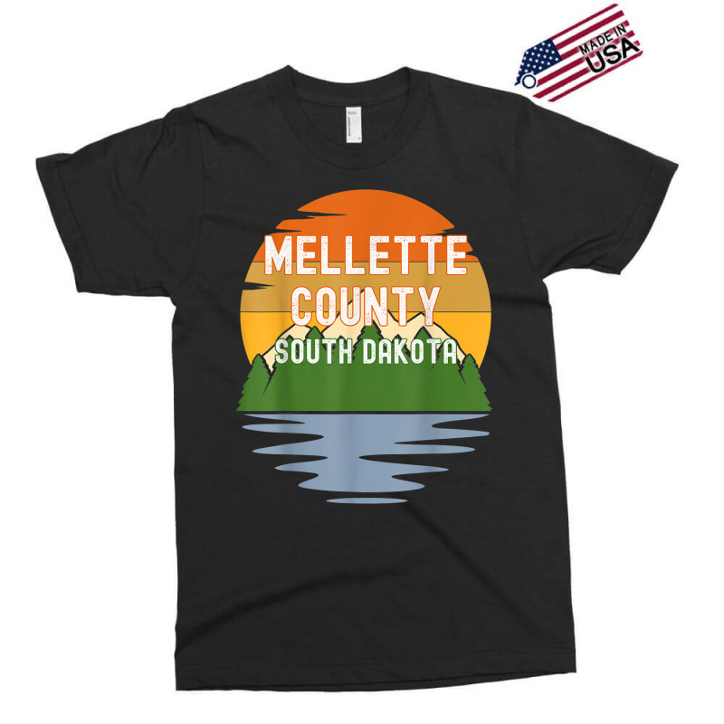 From Mellette County South Dakota Vintage Sunset T Shirt Exclusive T-shirt by cm-arts | Artistshot