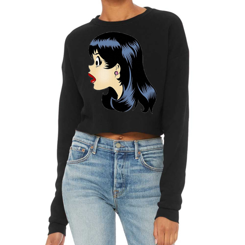 Painting Varchie Lover Gifts Vintage Cropped Sweater by cm-arts | Artistshot