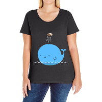 The Whale And The Snail Ladies Curvy T-shirt | Artistshot