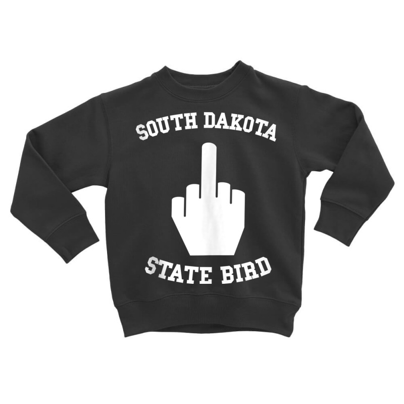 Funny South Dakota State Bird Flipping Off Tank Top Toddler Sweatshirt | Artistshot