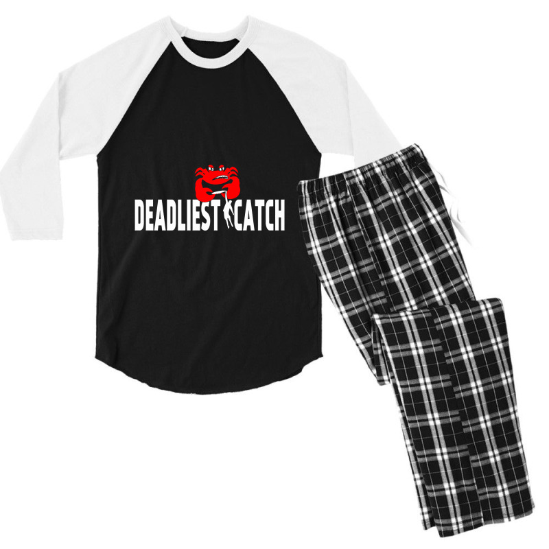 Gabrielr Men Deadliest Catch Long Sleeve Shirt Men's 3/4 Sleeve Pajama Set by cm-arts | Artistshot