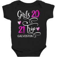 Womens Girls Trip 2021 Galveston Vacation Beach Group Matching V Neck Baby Bodysuit | Artistshot