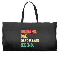 Husband Dad Gard Games Legend Weekender Totes | Artistshot