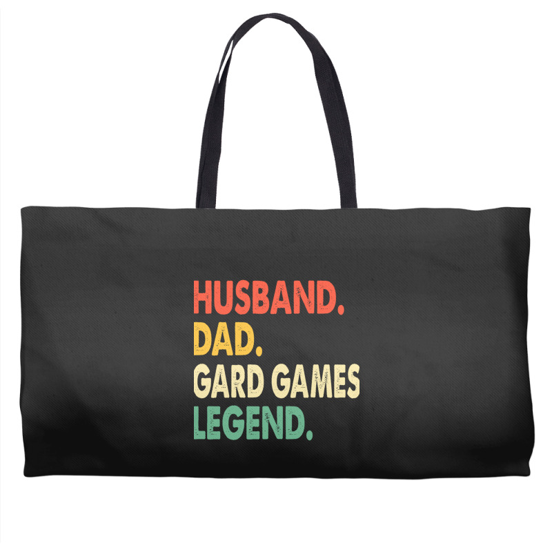 Husband Dad Gard Games Legend Weekender Totes | Artistshot