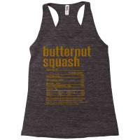 Thanksgiving Christmas Butternut Squash Nutritional Facts T Shirt Racerback Tank | Artistshot