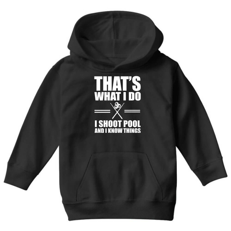 Funny Pool Player Billiards Design Billiard Ball Lover Pullover Hoodie Youth Hoodie | Artistshot