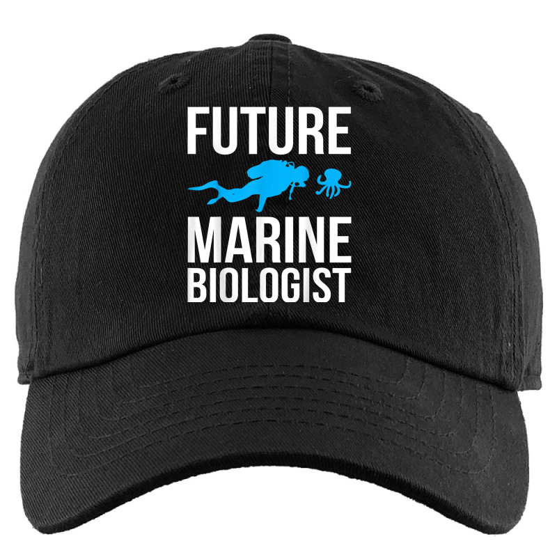 Future Marine Biologist Gift For Students Sea Life Kids Cap | Artistshot