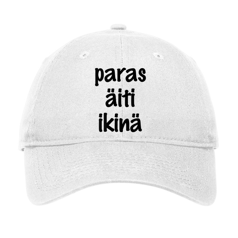 Best Mom Ever Paras Äiti Ikinä Funny Finnish Language Mommy T Shirt Adjustable Cap by cm-arts | Artistshot