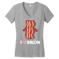 Bacon Lover Breakfast Bacon I Love Bacon T Shirt Women's V-neck T-shirt | Artistshot