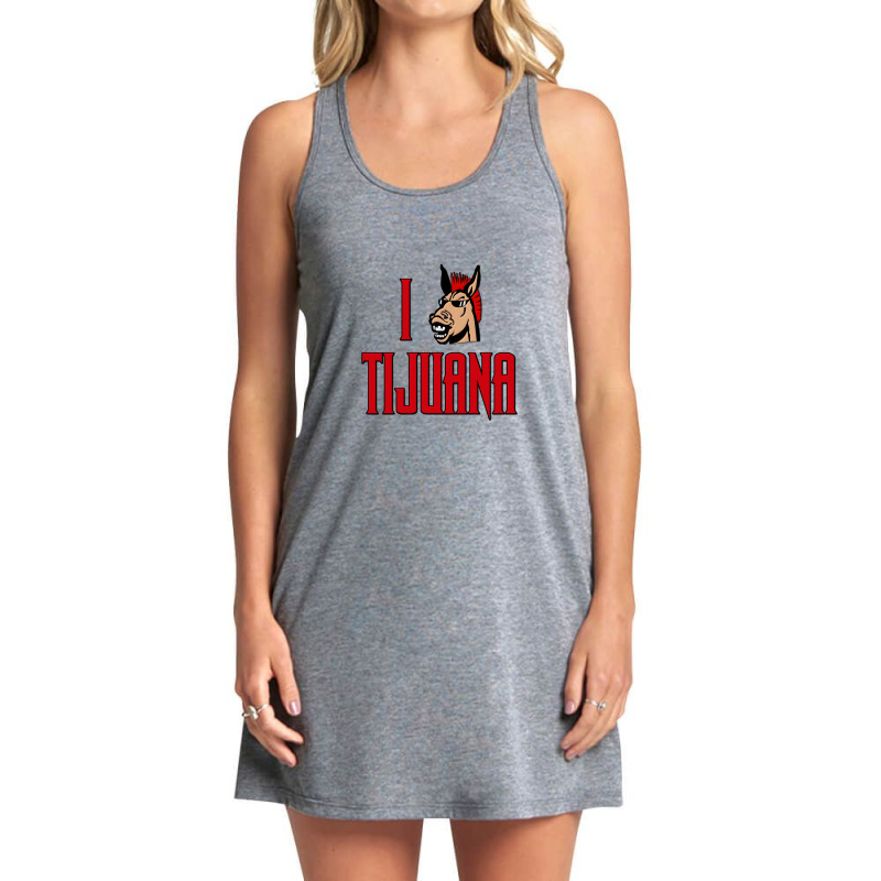 I Love Tijuana Donkey Show Tank Dress by ToddPotter | Artistshot