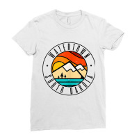 Minimalist Outdoors Watertown South Dakota Sd Tank Top Ladies Fitted T-shirt | Artistshot