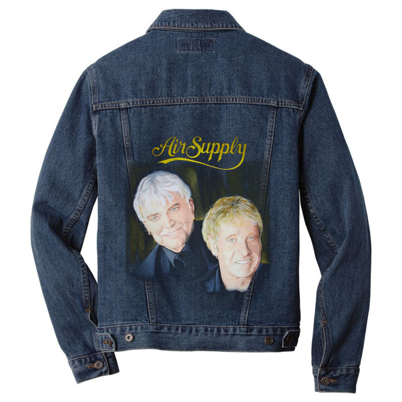 Without You Air Supply Last Album Men Denim Jacket by birtama | Artistshot