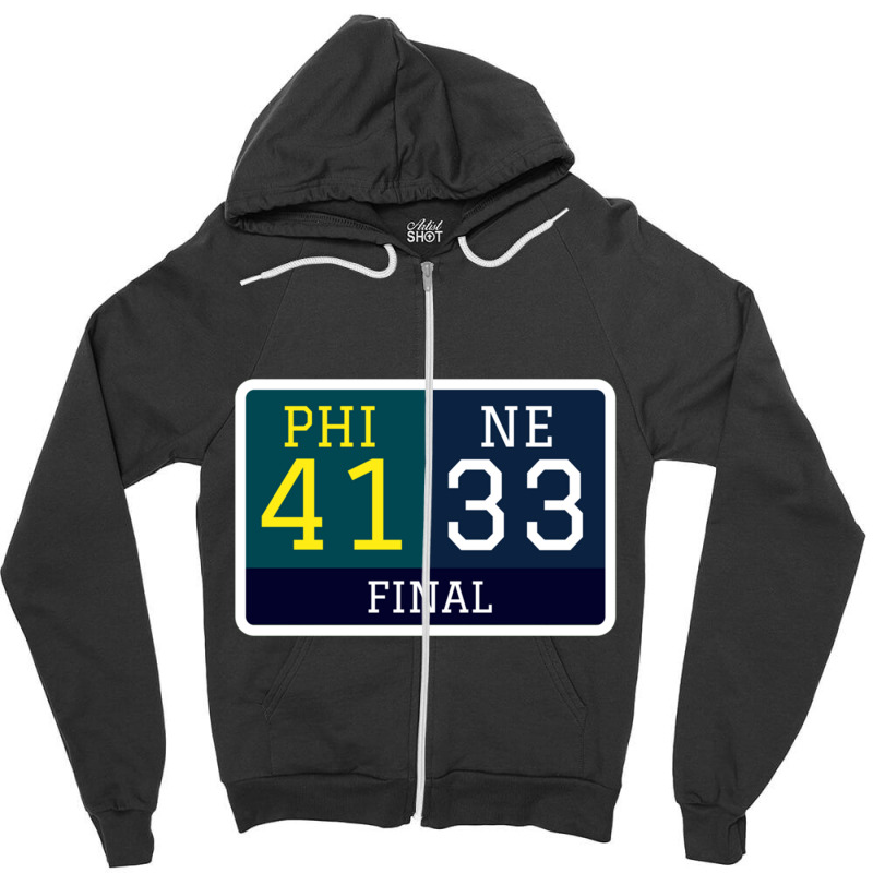 Final Score Zipper Hoodie by cm-arts | Artistshot