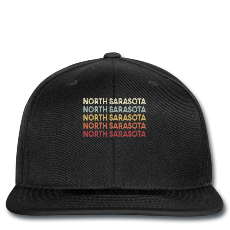 North Sarasota Florida North Sarasota Fl Retro Vintage Text Pullover H Printed hat by cm-arts | Artistshot