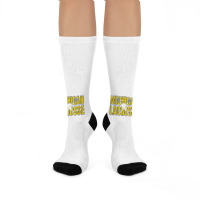 Womens Michigan Lacrosse Helmet Mi Lax The Wolverine State Gift V Neck Crew Socks | Artistshot