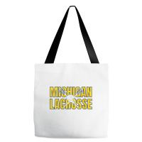 Womens Michigan Lacrosse Helmet Mi Lax The Wolverine State Gift V Neck Tote Bags | Artistshot