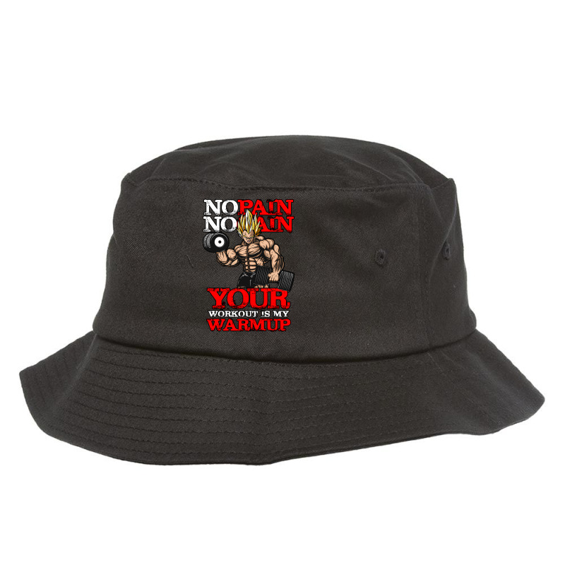 Anime Gym Motivational Bucket Hat by SANDRAWILLIAMS | Artistshot